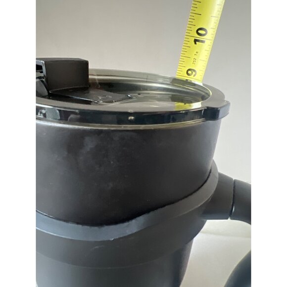 RTIC 32oz Stainless Steel Matt Black Travel Mug With Add on Handle and Lid - Picture 8 of 9